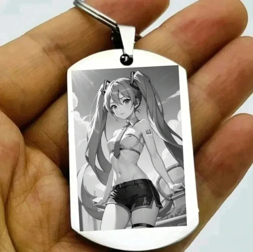 Hatsune Miku Hot Cute anime Keychain